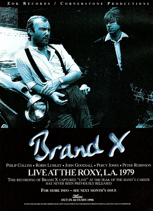 Brand X > Live At The Roxy LA
