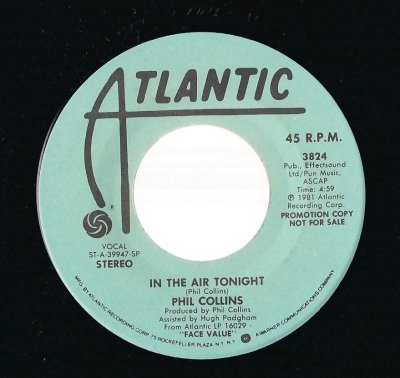 Phil Collins > In The Air Tonight