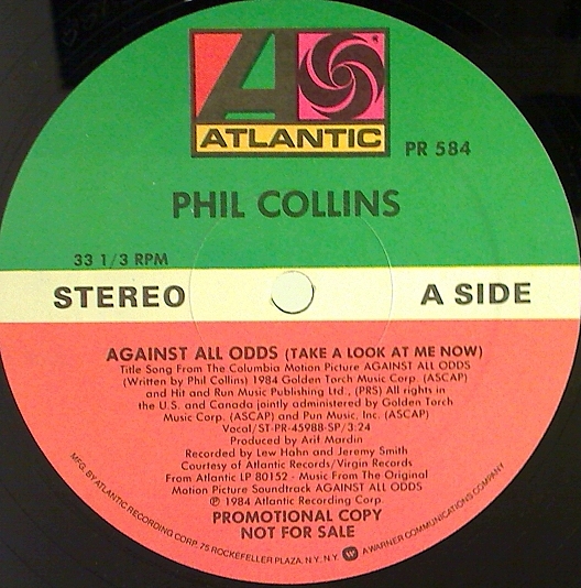 Phil Collins > Against All Odds