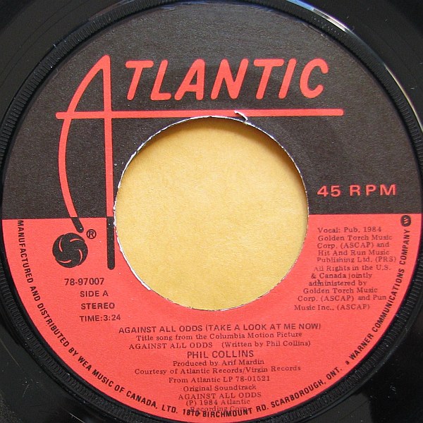 Phil Collins > Against All Odds