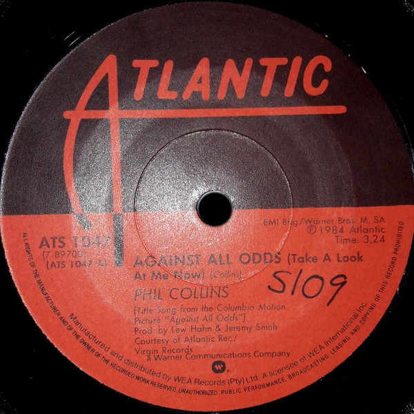 Phil Collins > Against All Odds (Take A Look At Me Now) Phil Collins > Against All Odds (Take A Look At Me Now)