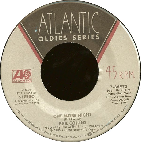 Phil Collins > One MOre Night