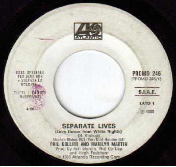 Phil Collins > Separate Lives