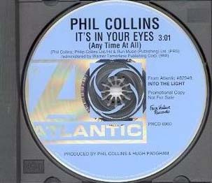 Phil Collins > It's In Your Eyes