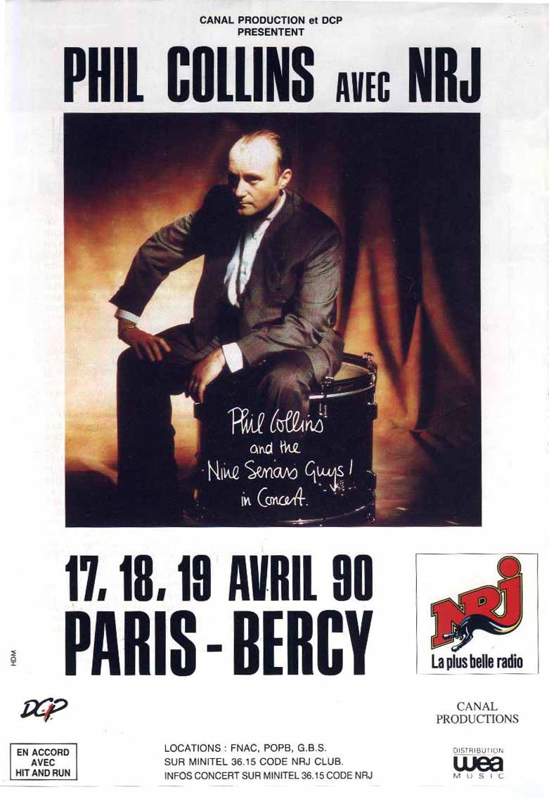 phil collins tour 1990