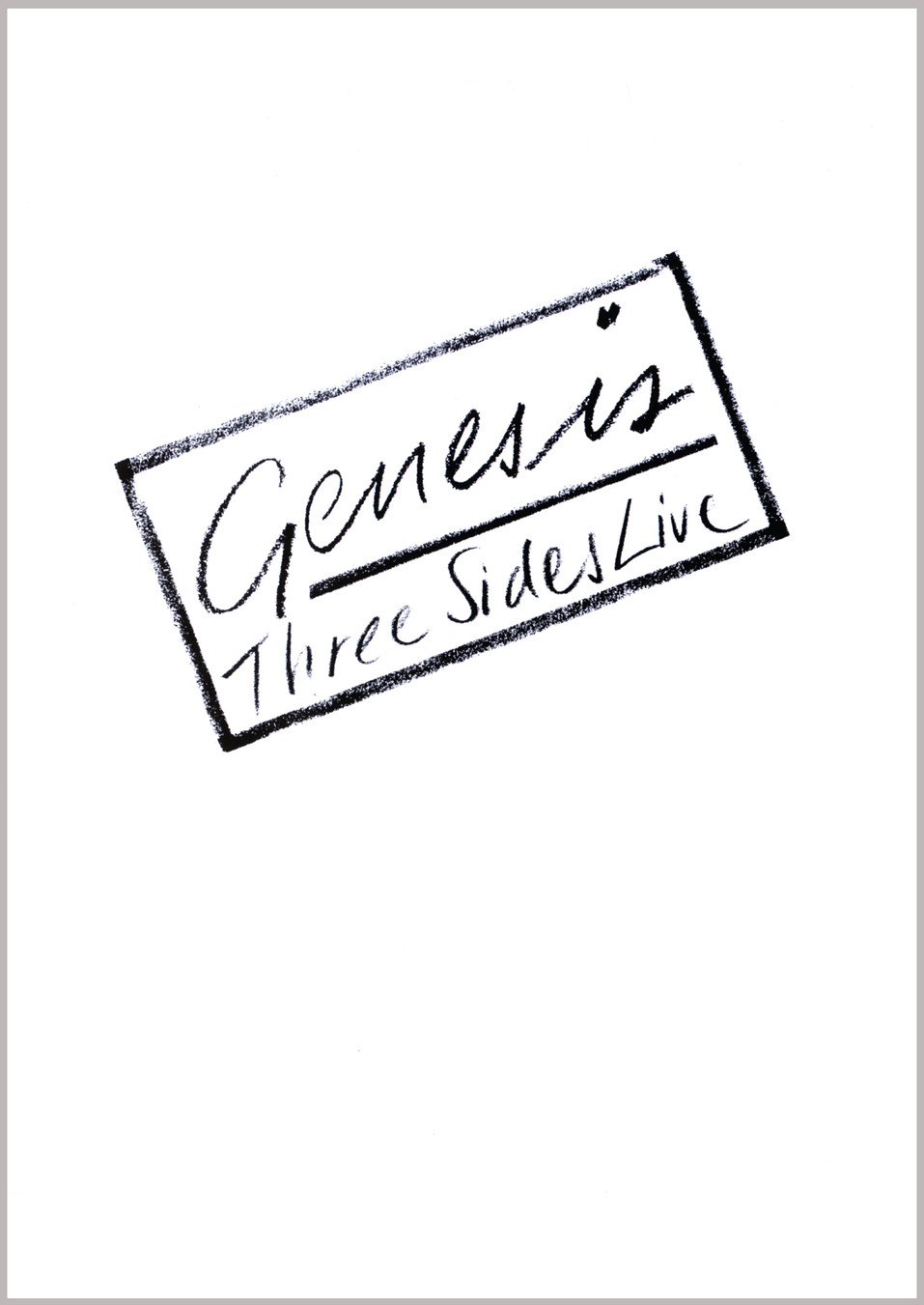 Genesis > Three Sides Live